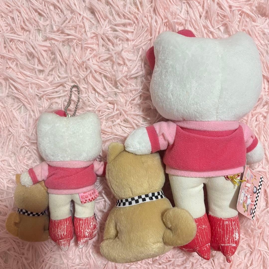 渋谷キティ物語 ぬいぐるみ&マスコットキーホルダー 2点セット