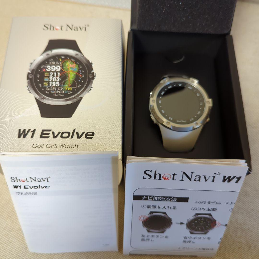 Shot Navi W1 Evolve ゴルフ GPSウォッチ