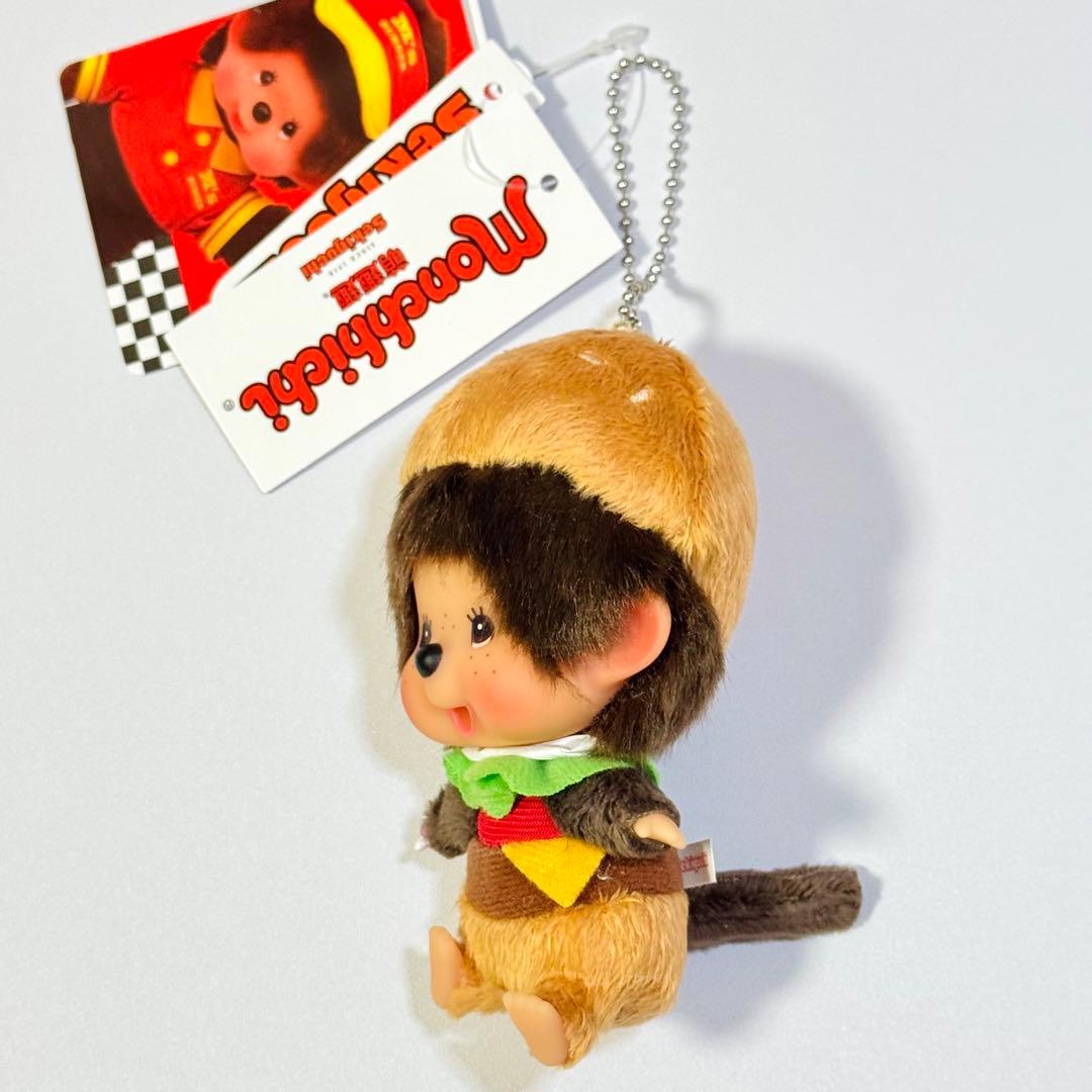 【希少】モンチッチ マクドナルド ハンバーガー キーチェーン（新品・タグ付き）