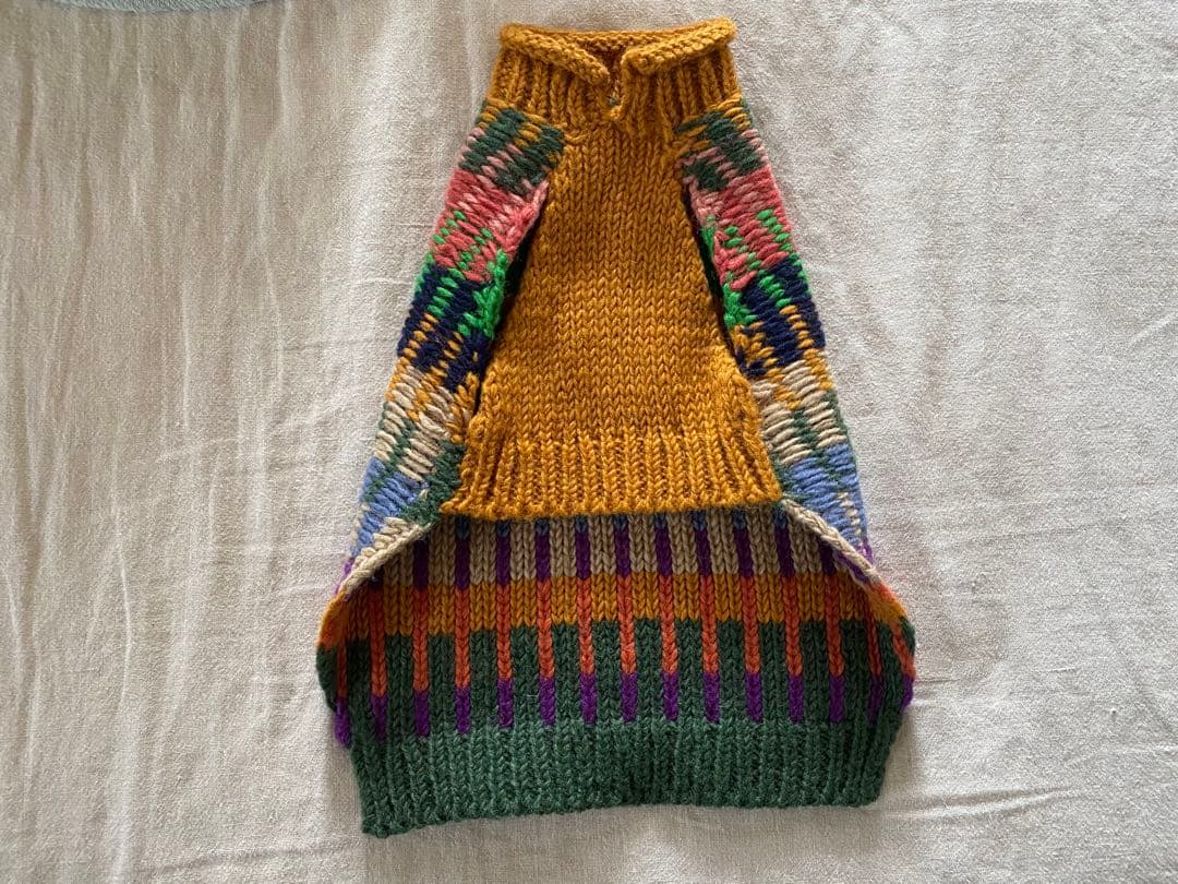 新品　犬服　E Ripple ドッグセーター ニット　ジョージ　14