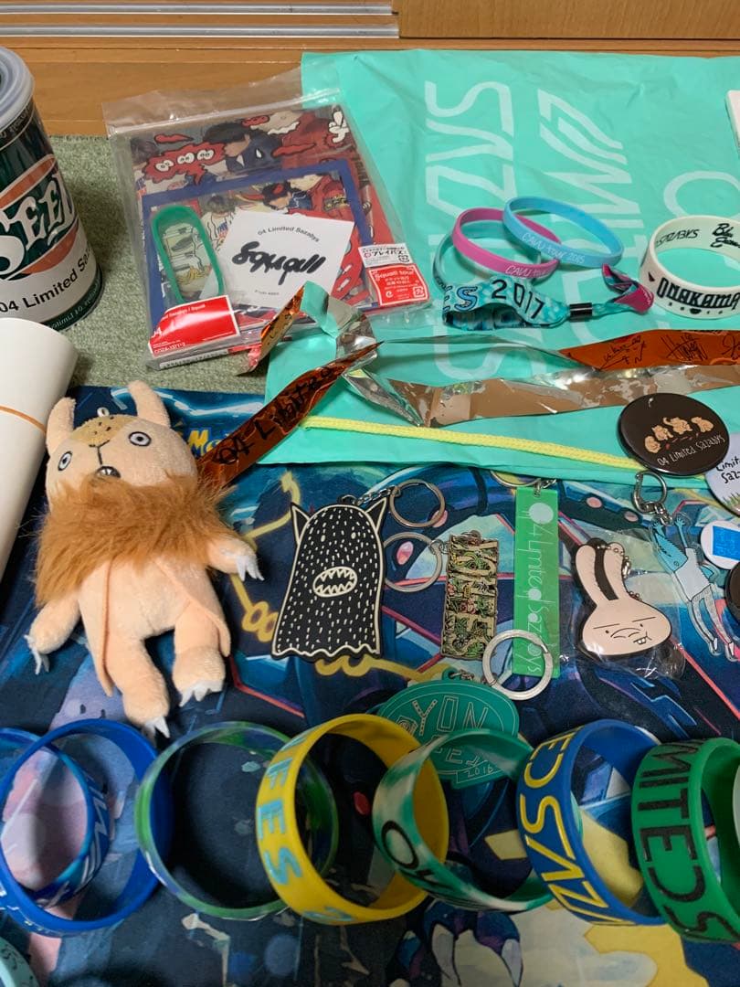 04limited sazabys グッズまとめ売り　バラ売り○
