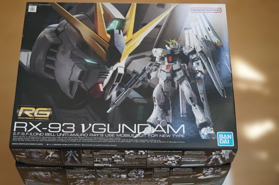 RG MSN-02 ジオング & RX-93 Vガンダム セット