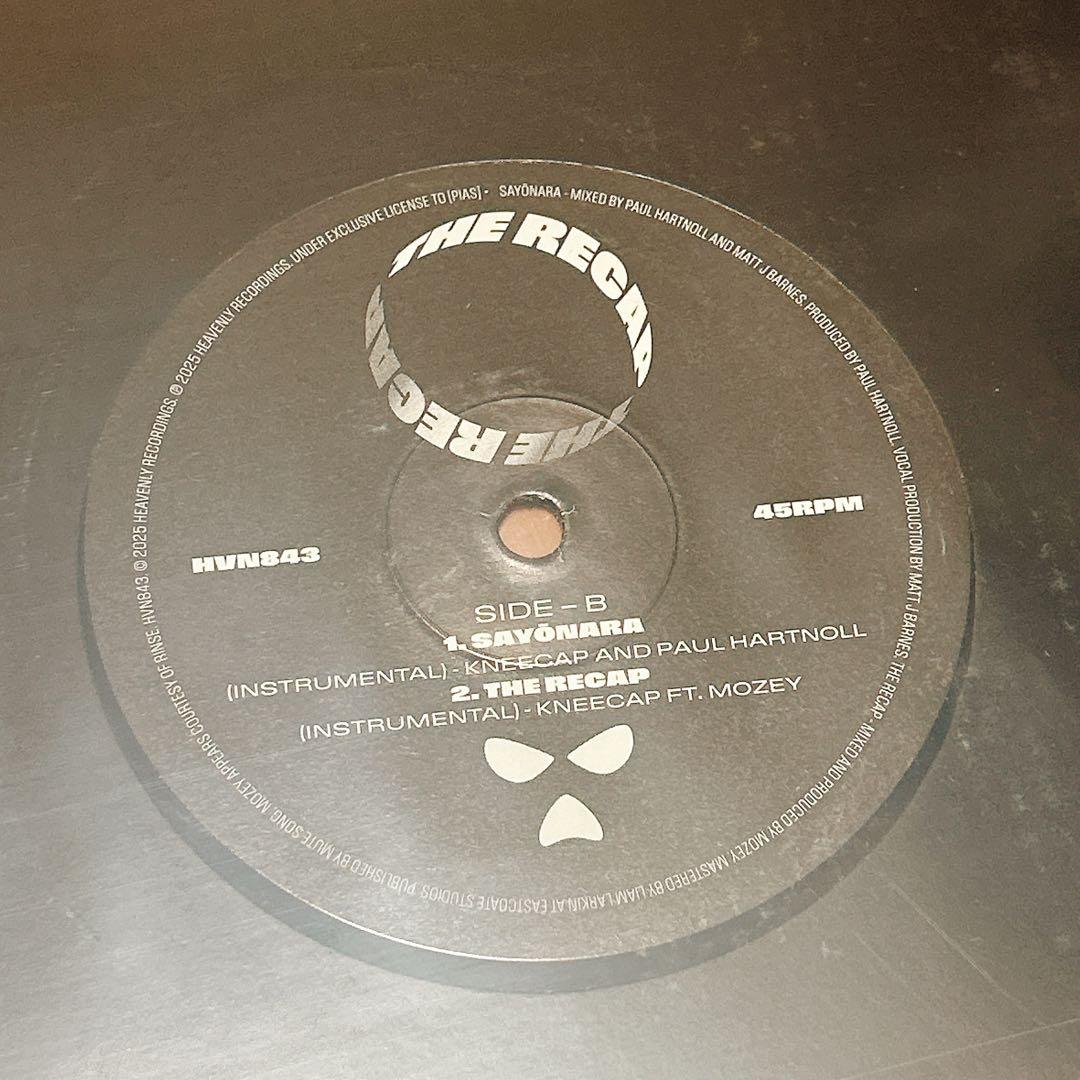 Kneecap / SAYONARA / THE RECAP LTDLPレコード