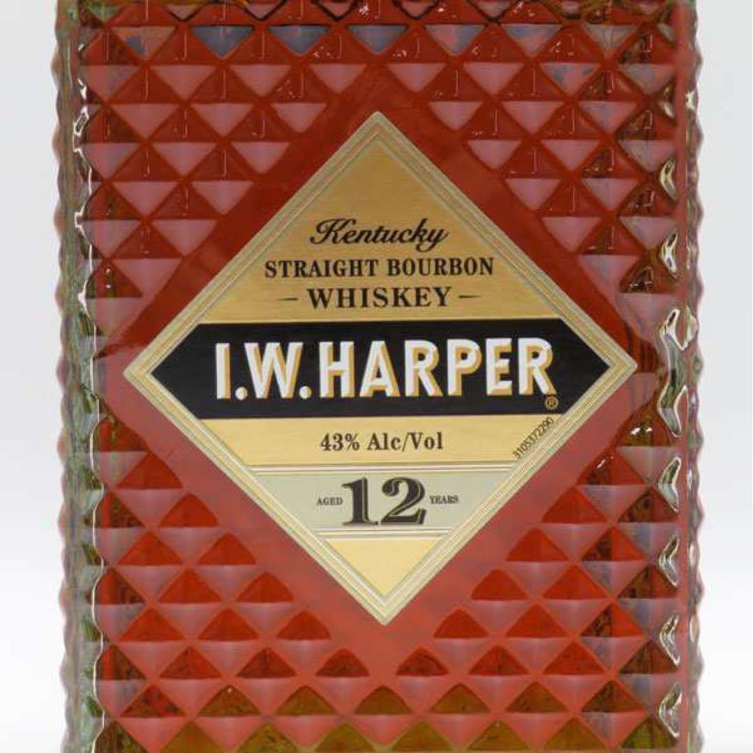 【終売品未開封】I.W.HARPER(I.W.ハーパー)12年熟成　2本セット