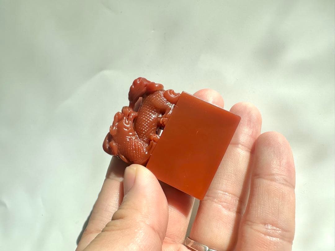 【麒麟献瑞】 麒麟　古獣　美品　高級印材　篆刻　印石　ラオス　印石　水凍