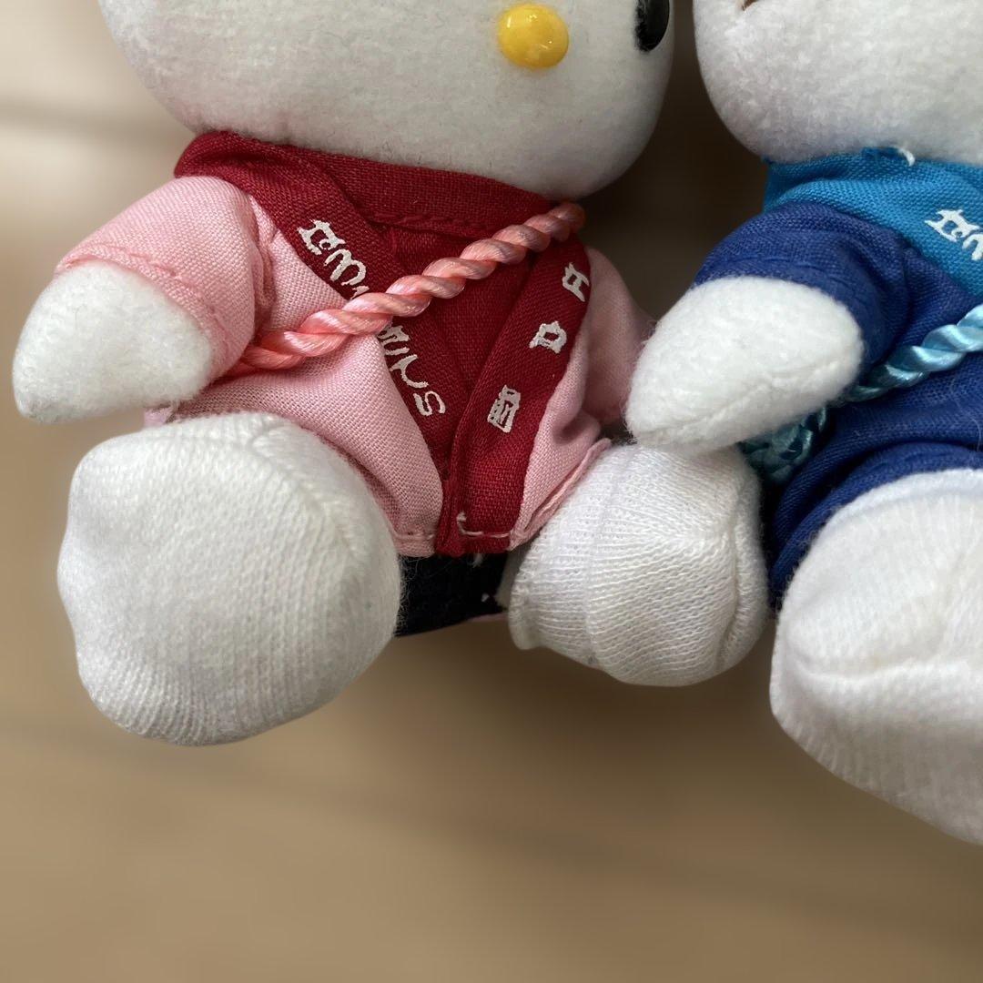 ご当地キティ　レトロキティ　ぬいぐるみ