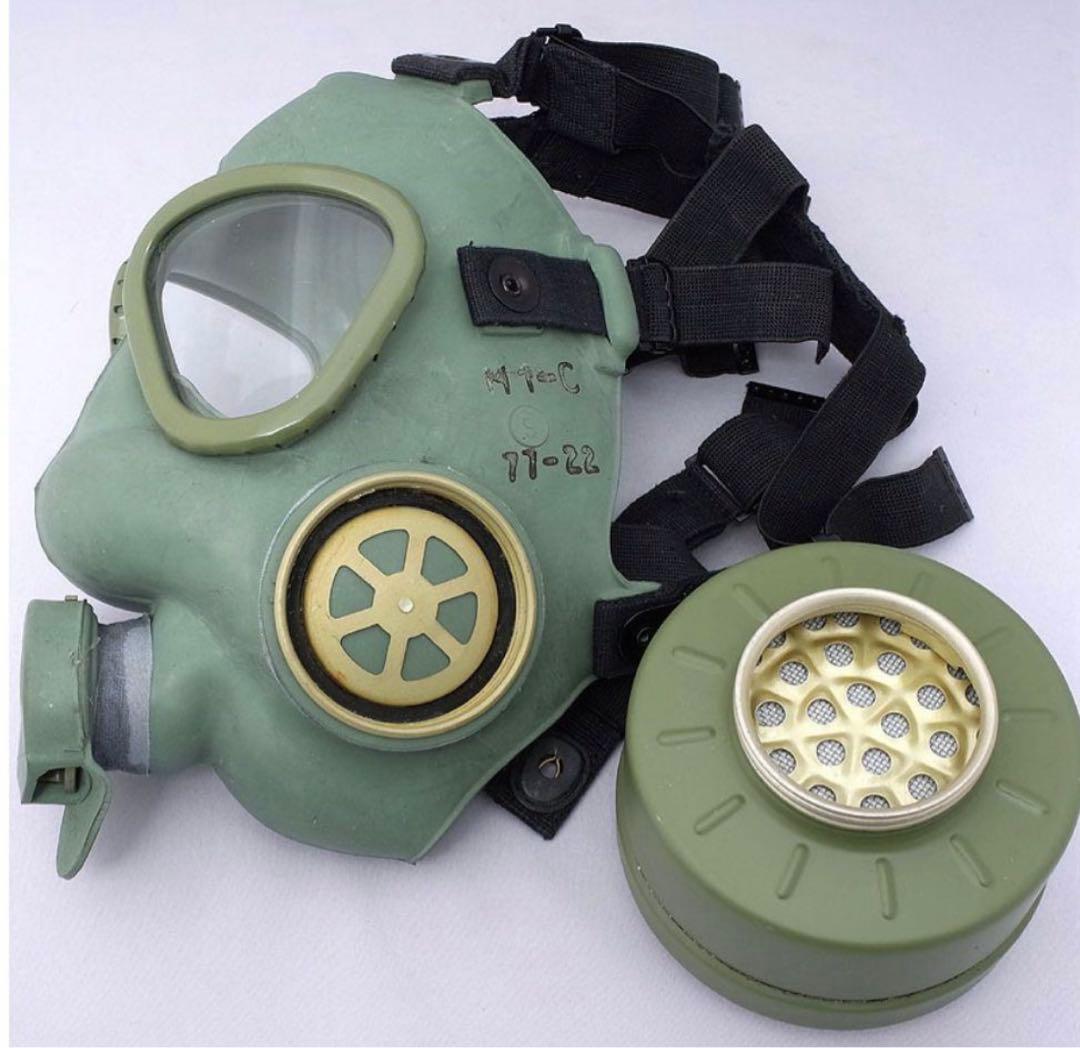 【実物】セルビア軍 対NBC兵器（特殊武器）防護 防毒マスク ガスマスク