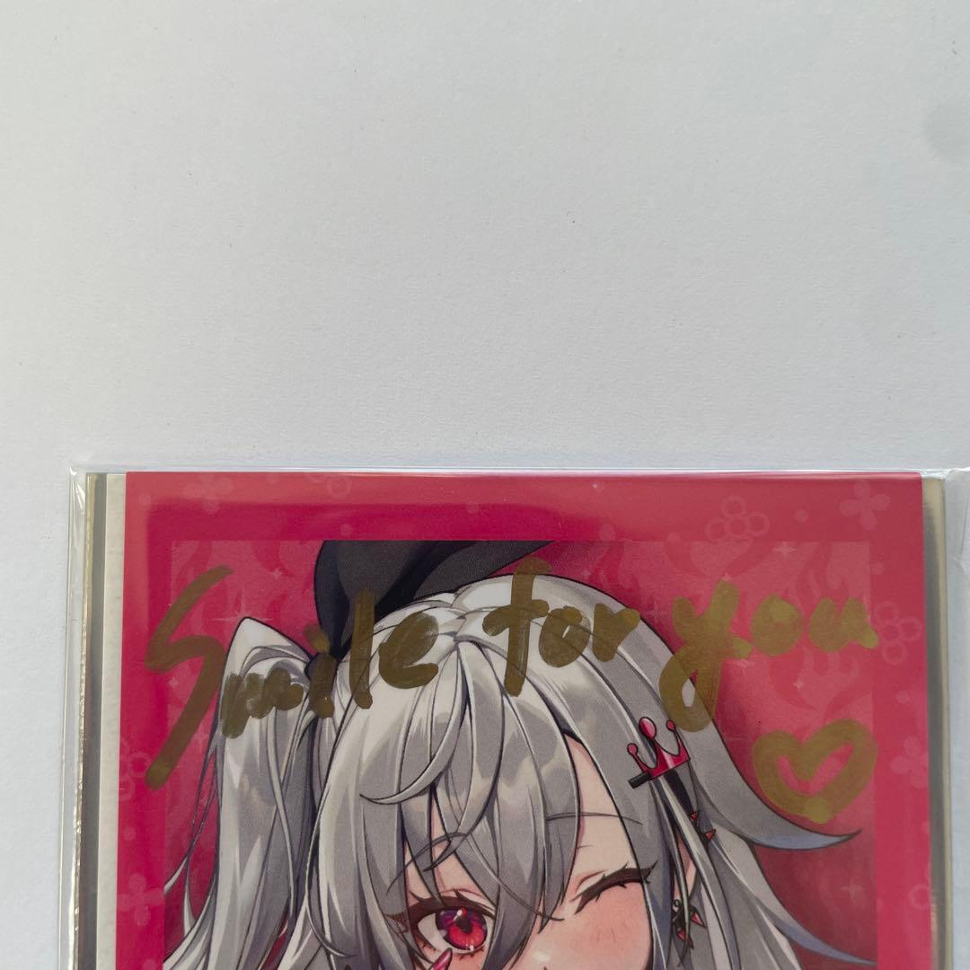 ホロライブ 響咲リオナ ブロマイド チェキ 直筆サイン