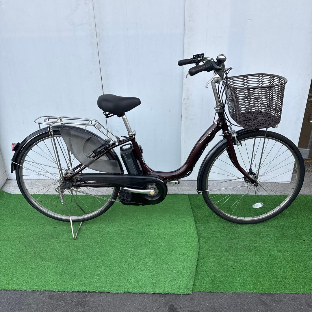 YAMAHAヤマハ電動アシスト自転車26インチ 12.3Ah ブラウン