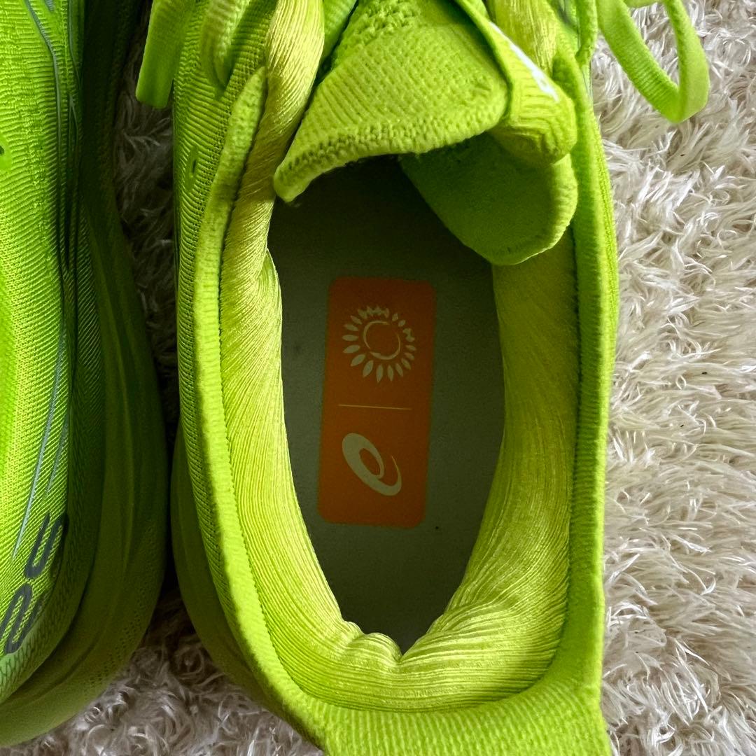 asics/アシックス/PUREGEL/蛍光/イエローグリーン