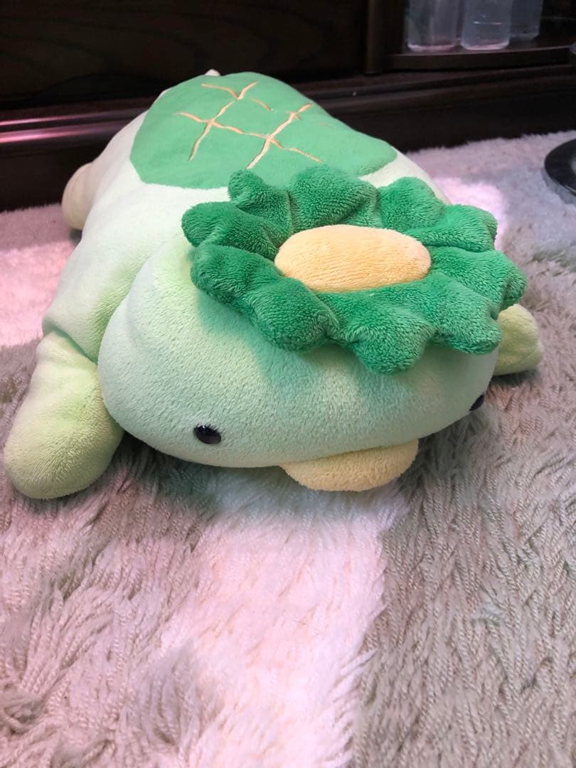 河童 ぬいぐるみ 枕 約45cm