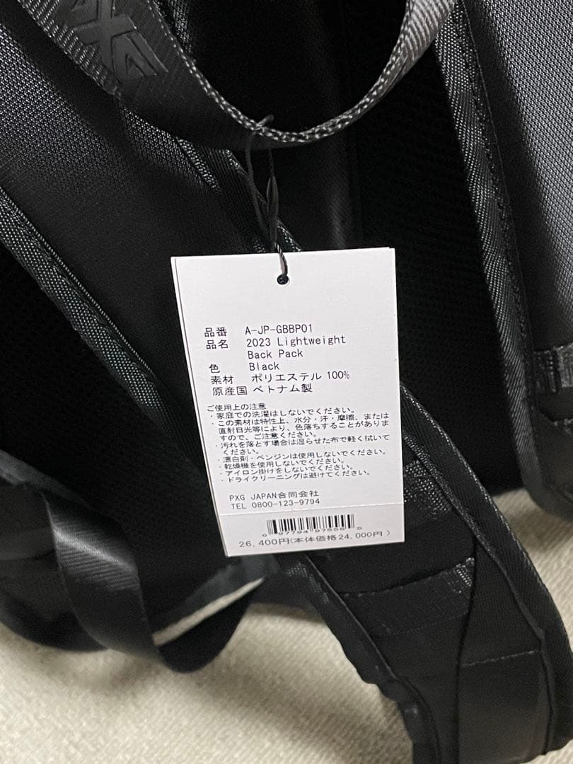 【新品】parsons xtreme golf リュック