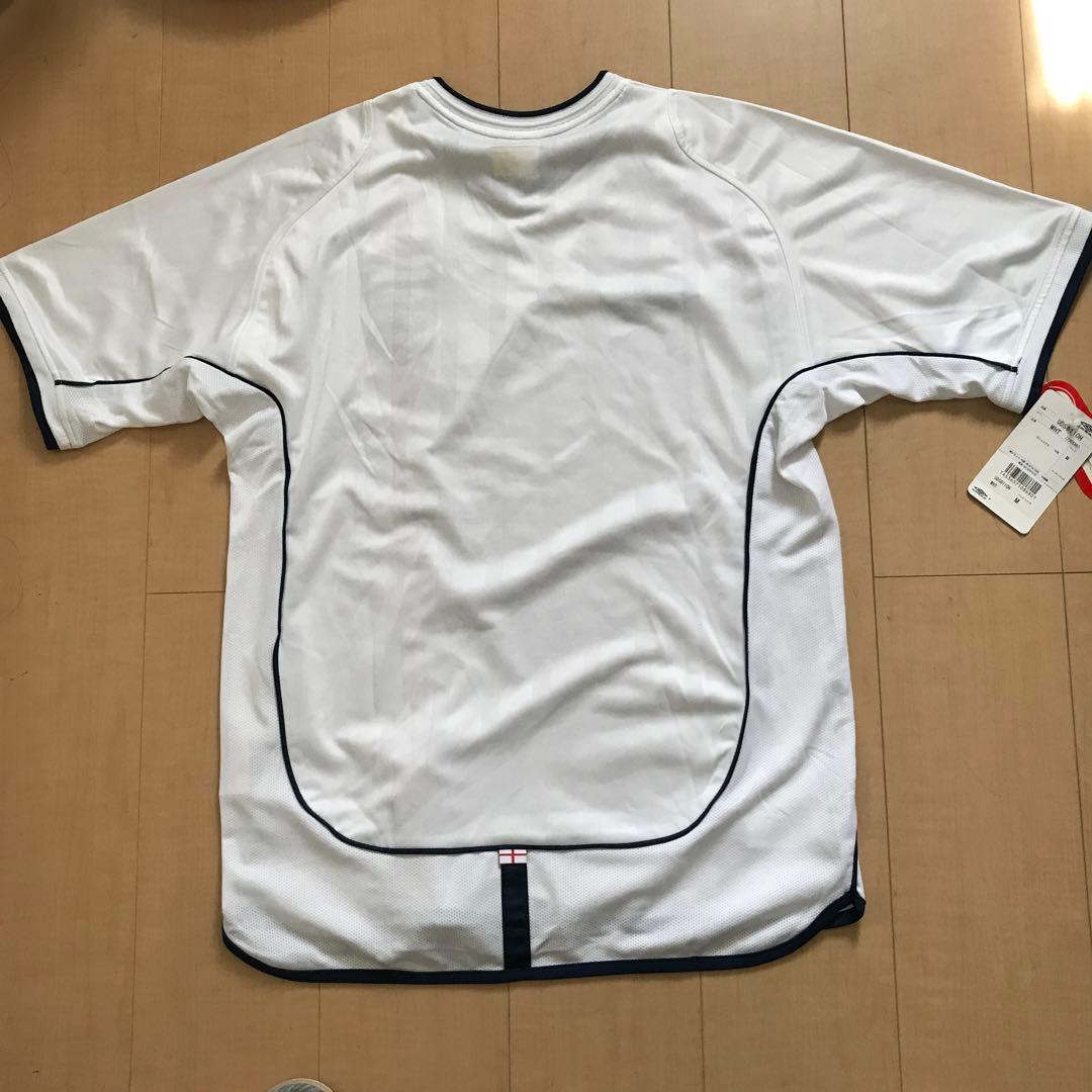 新品アンブロイングランド　サッカーシャツ　Mサイズ