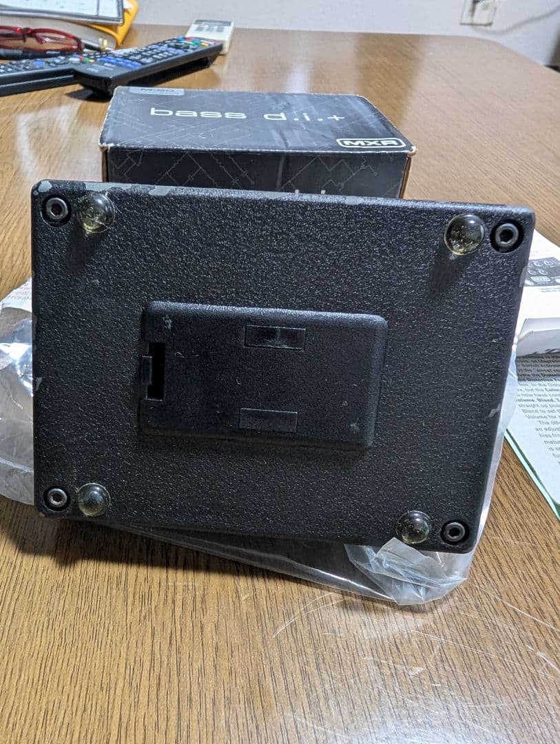プリアンプ MXR bass d.i. + 、M-80 ベースプリアンプ
