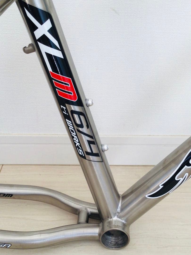Merlin XLM 6/4 チタン WORKS MTB フレーム 最小S 新品