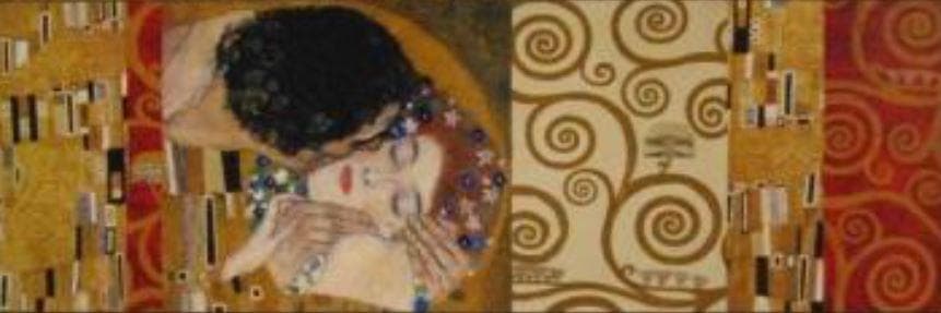 イタリア 額絵 アートフレーム クリムト 接吻 キス 4737-159