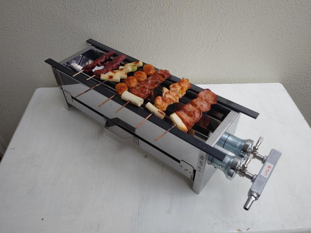 ３日以内に発送します ★ 焼き鳥コンロ★串焼★五平餅★焼鳥焼器★みたらし団子