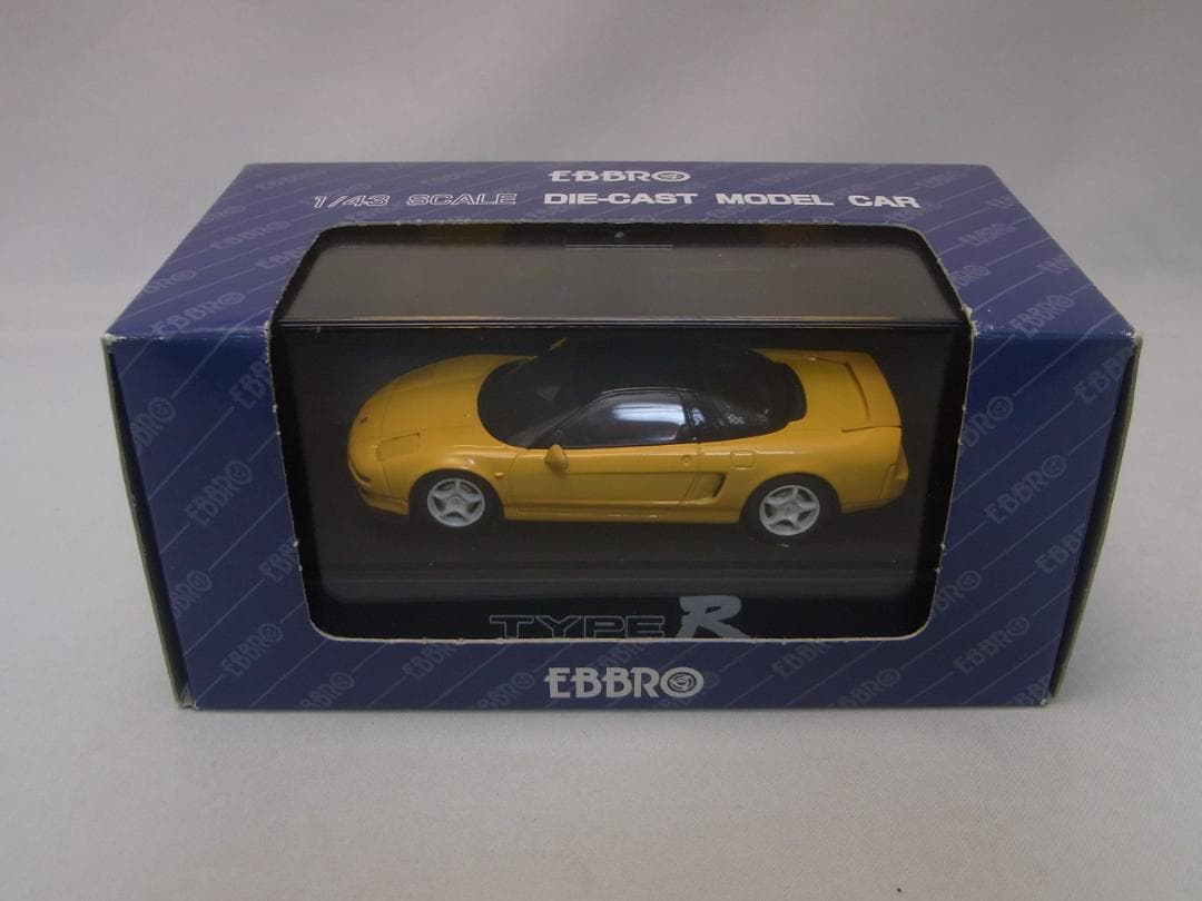 ★美品!★HONDA NSX Type-R Yellow 1/43
