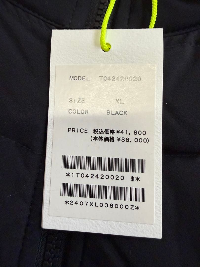 新品正規品【TFW49/XL】ダウン90%ダウンベスト中綿ジャケット防寒