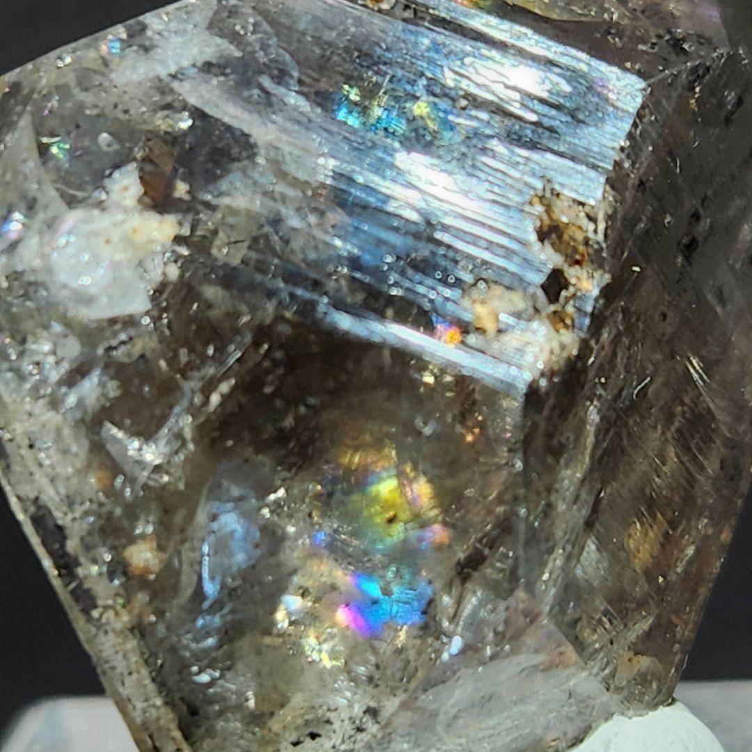 あふれる虹✨シャンパンカラー ハーキマーダイヤモンド 原石