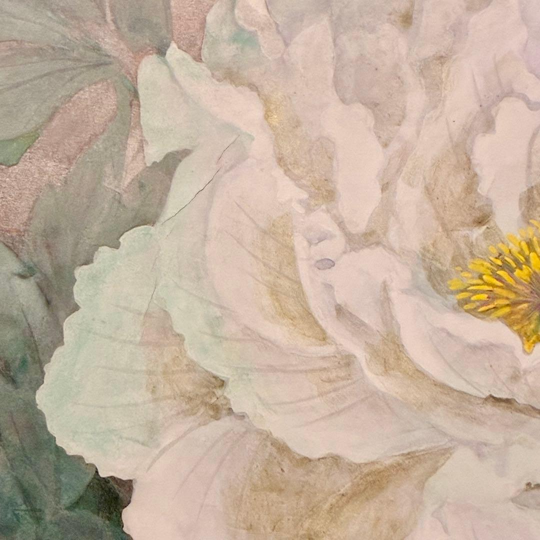 水彩画　春光