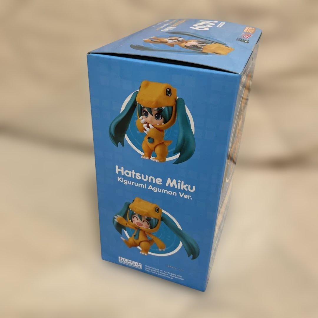 新品未開封　ねんどろいど 1439 初音ミクアグモンVer