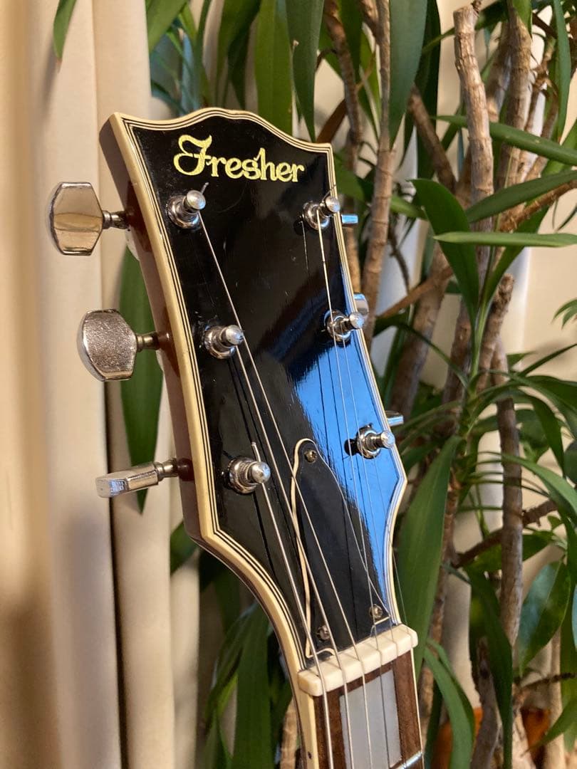 Fresher レスポールカスタムコピー ジャパンビンテージ　70年代