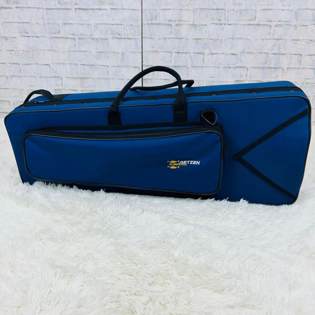 セミハードケース GETZEN 収納袋付き 楽器 トロンボーン ゲッツェン