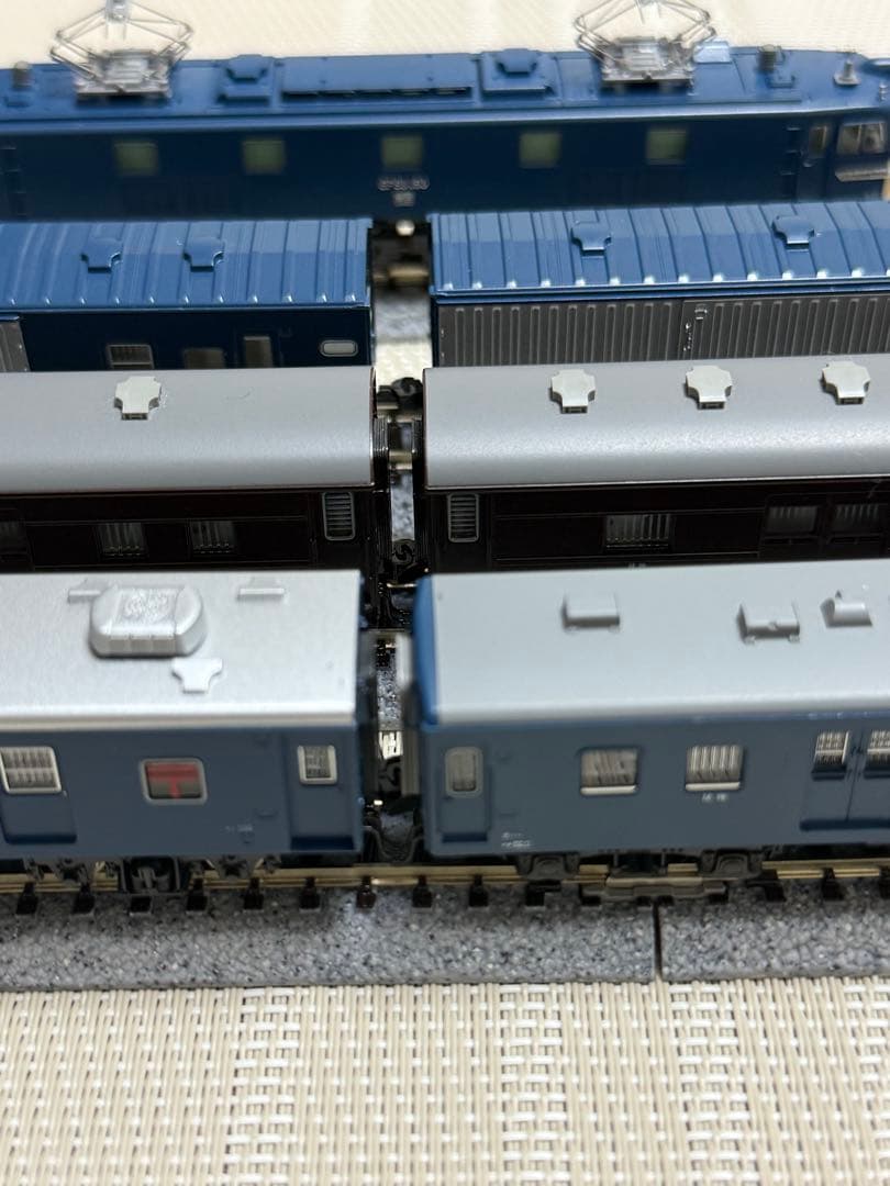 EF58-150 KATO京都店オリジナルと荷物車6両のセット