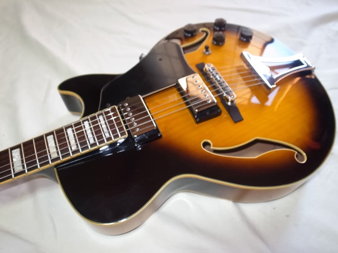 マ*シ様 美品　Ibanez AG75 BS　コンパクト　 フルアコ　ほぼ未使用