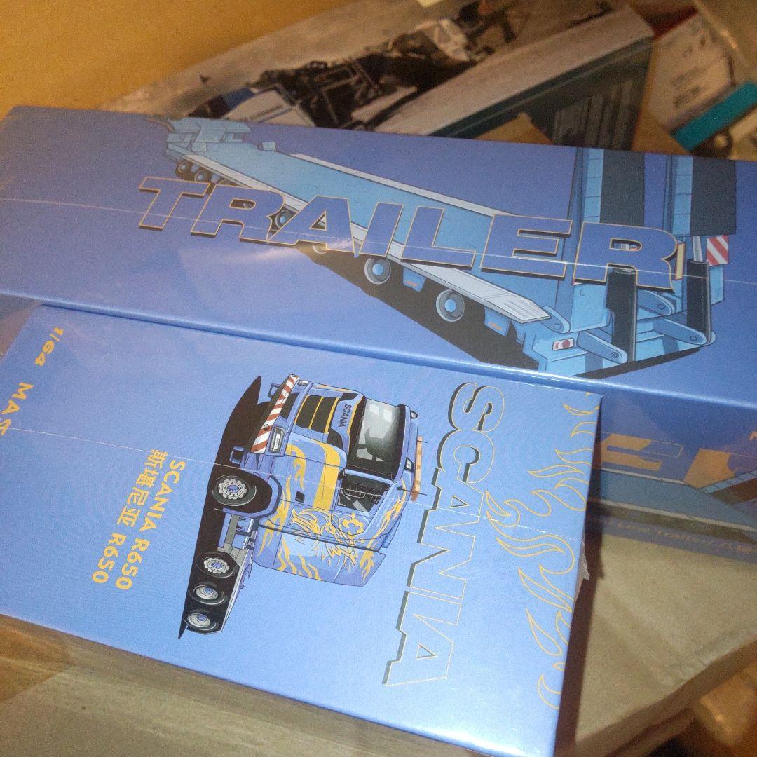 MASDI SCANIA R650 & トレーラー 1/64
