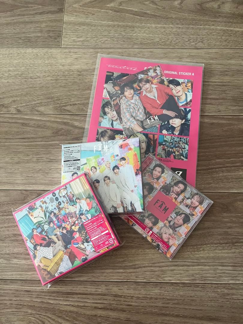 FAM CDセット オリジナルステッカー付き　タイムレス