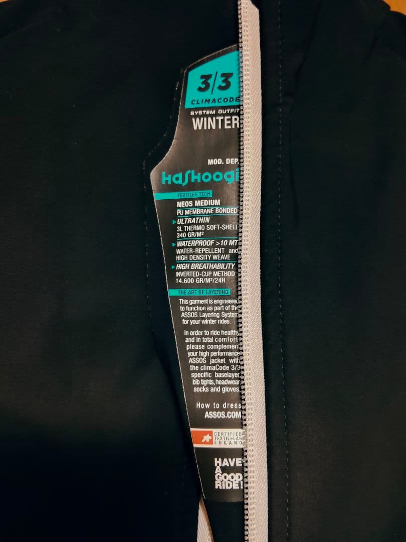 アソス assos mille gt jacket winter ジャケット