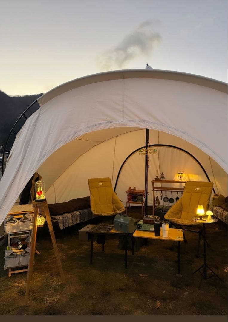 ブローシェルター CAMPING KAN (ドーム形テント)