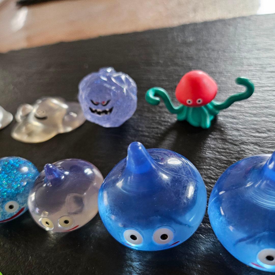 ドラゴンクエスト ミニフィギュア　クリスタル　スライム 大量セット クリア