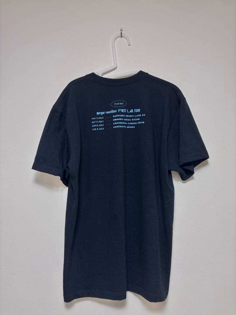 go!go!vanillas First Lab. 北海道　ツアー Tシャツ