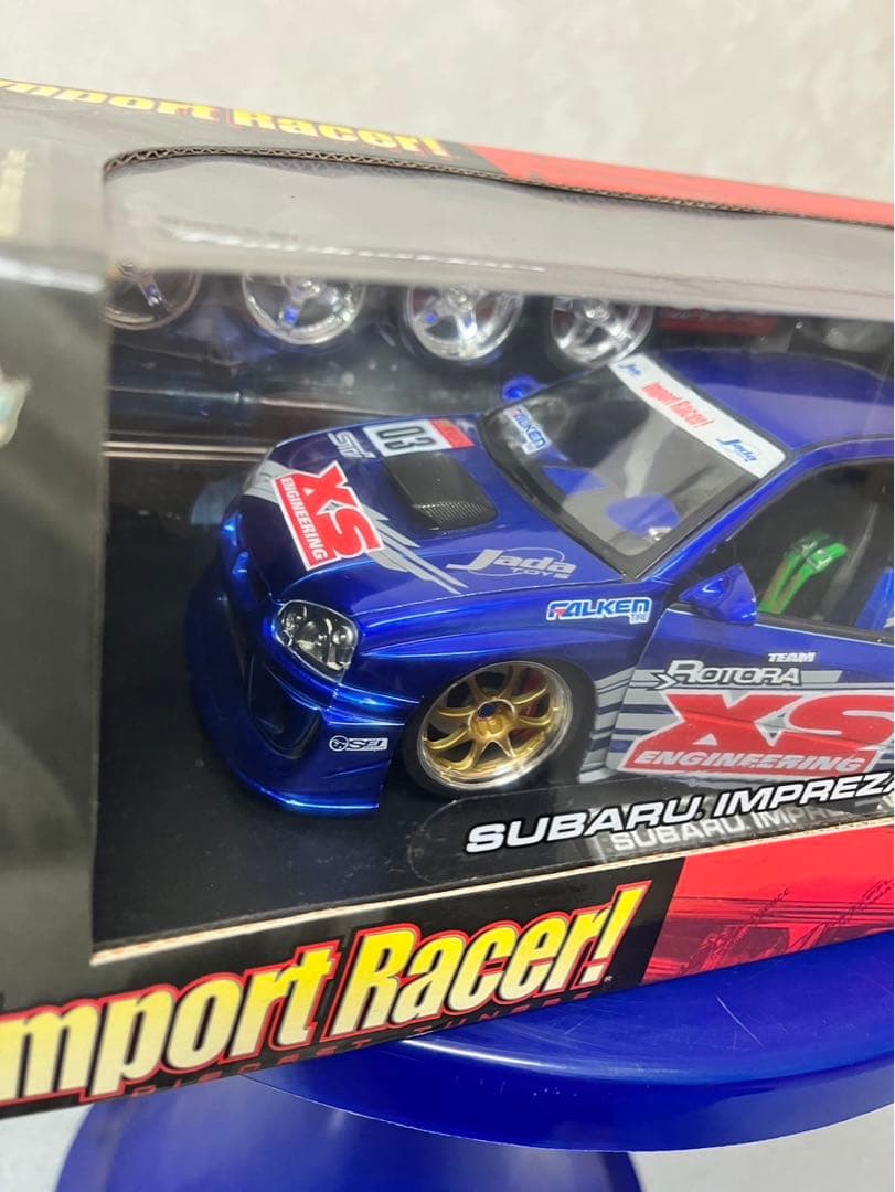 絶版1/18 Jada IMPORT RACER IMPREZA WRX STi