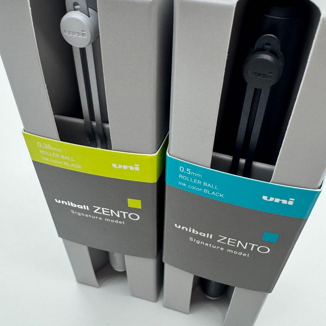 ユニボールゼント シグニチャーモデル uniball ZENTO 2種セット