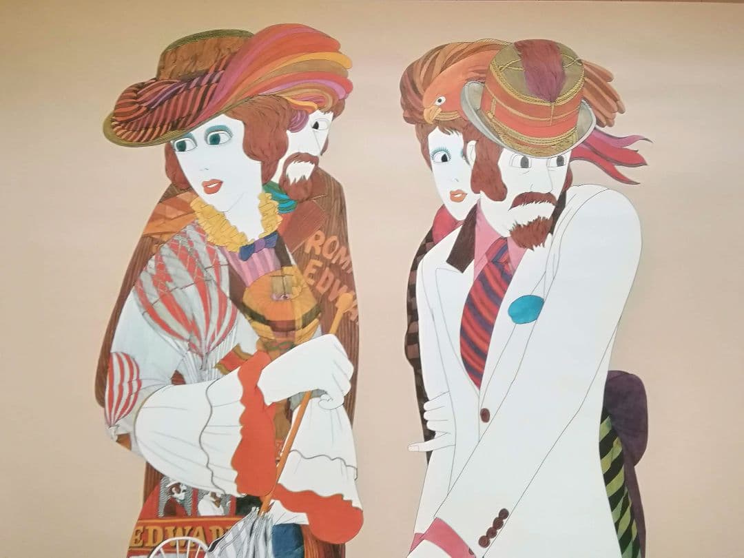 逸品　伊坂芳太良　作品ポスター　作品集成発売記念　絵師　伊坂芳太良展　1983年