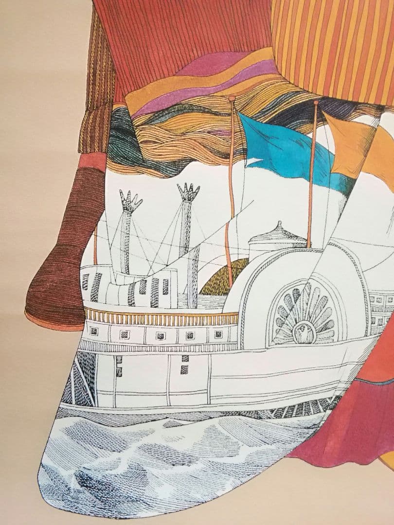 逸品　伊坂芳太良　作品ポスター　作品集成発売記念　絵師　伊坂芳太良展　1983年