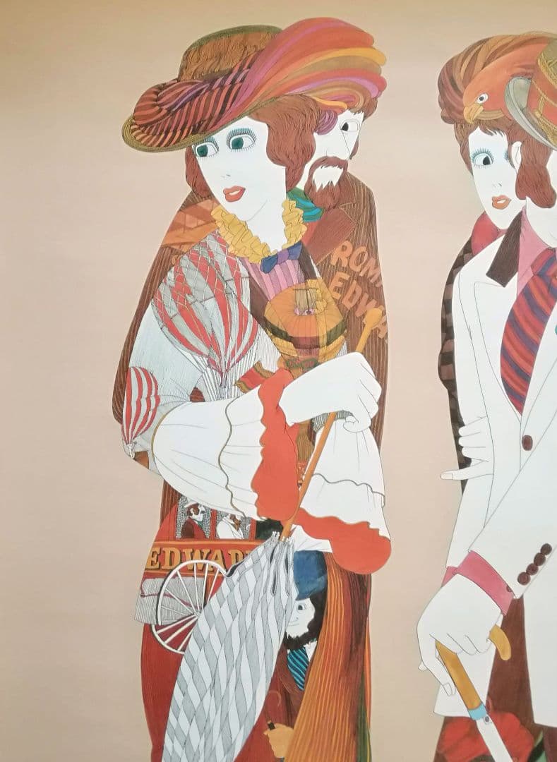 逸品　伊坂芳太良　作品ポスター　作品集成発売記念　絵師　伊坂芳太良展　1983年