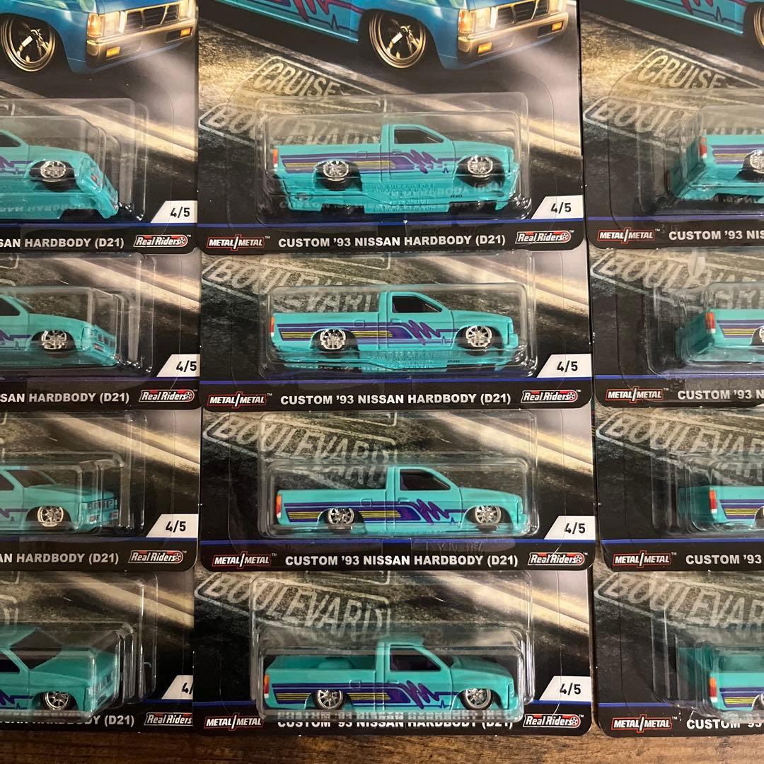 93 ハードボディ　D21 12台セット　ホットウィール　ダットラ
