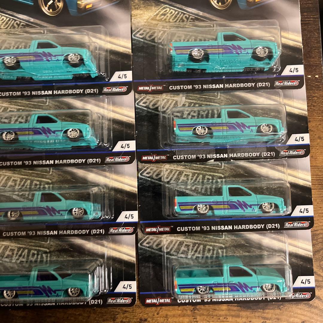 93 ハードボディ　D21 12台セット　ホットウィール　ダットラ