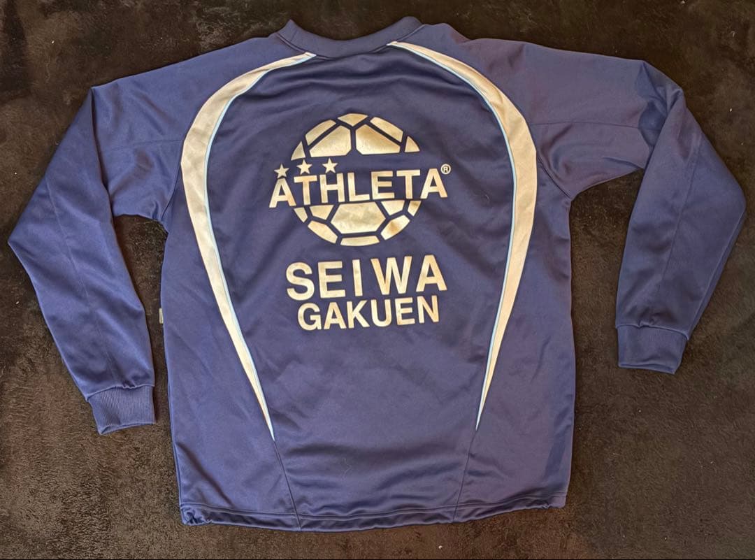 早い者勝ち　ATHLETA 聖和学園長袖スウェット上下 セット