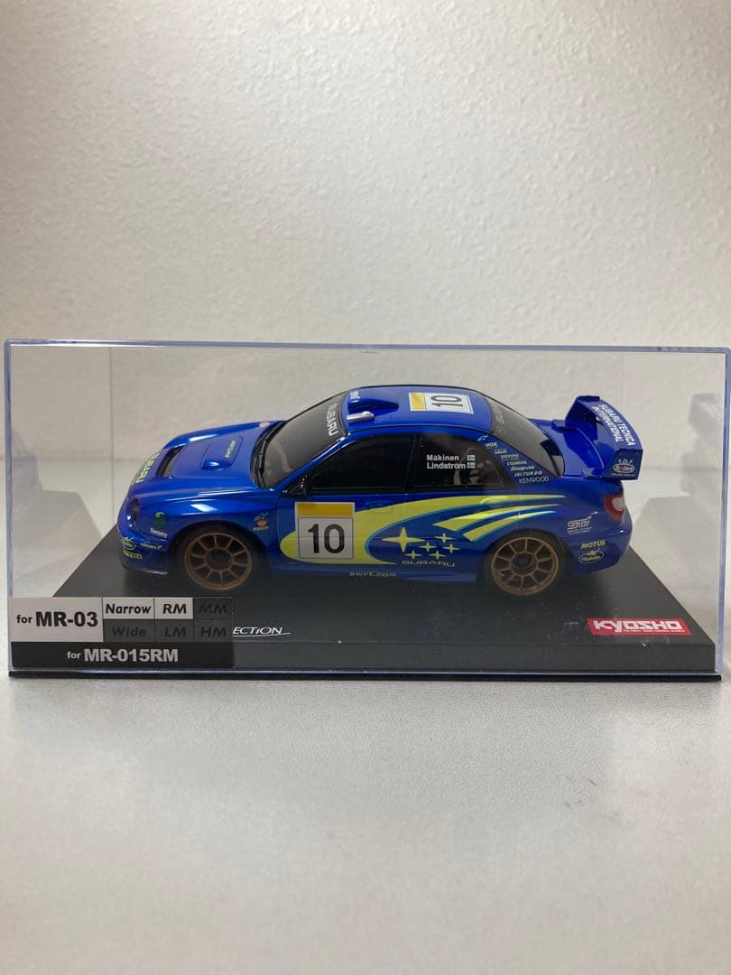 【2台セット 絶版品】京商 Mini-z スバル インプレッサ
