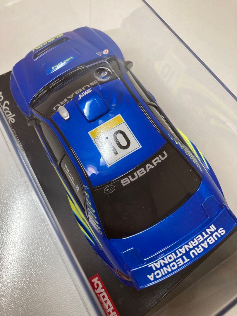 【2台セット 絶版品】京商 Mini-z スバル インプレッサ