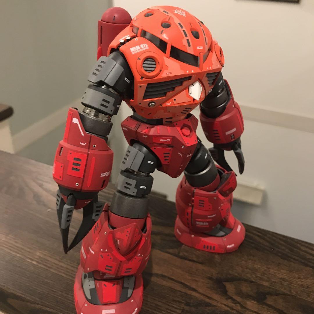 ガンプラ MG ズゴック 徹底改修 塗装済完成品