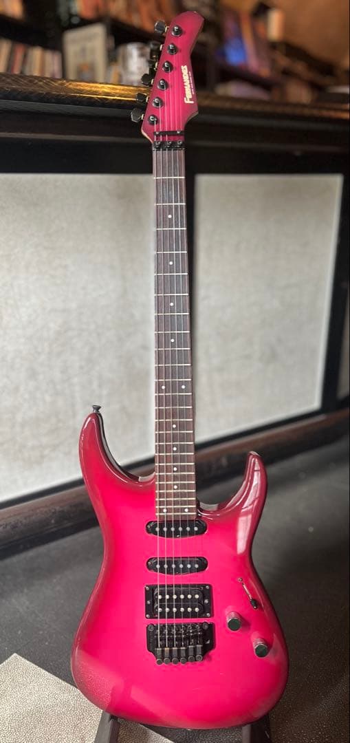 FERNANDES FR-55 フェルナンデス エレキギター ピンク
