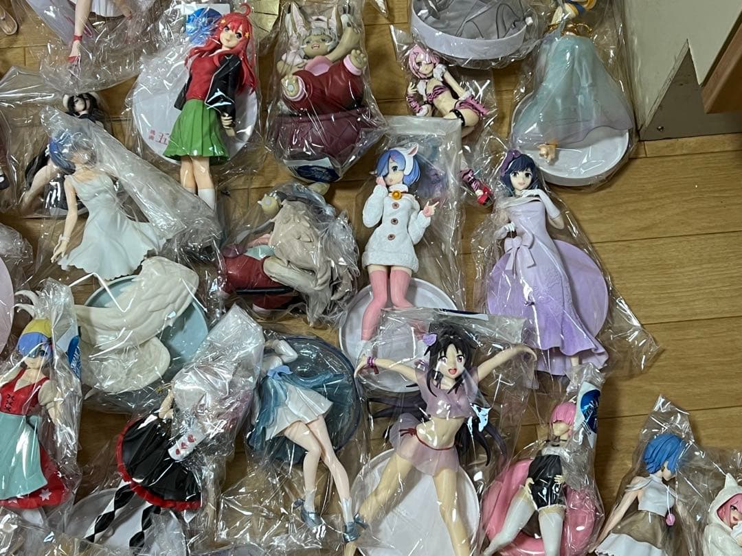 ジャンク品79体 美少女等プライズフィギュア開封品 まとめ売り