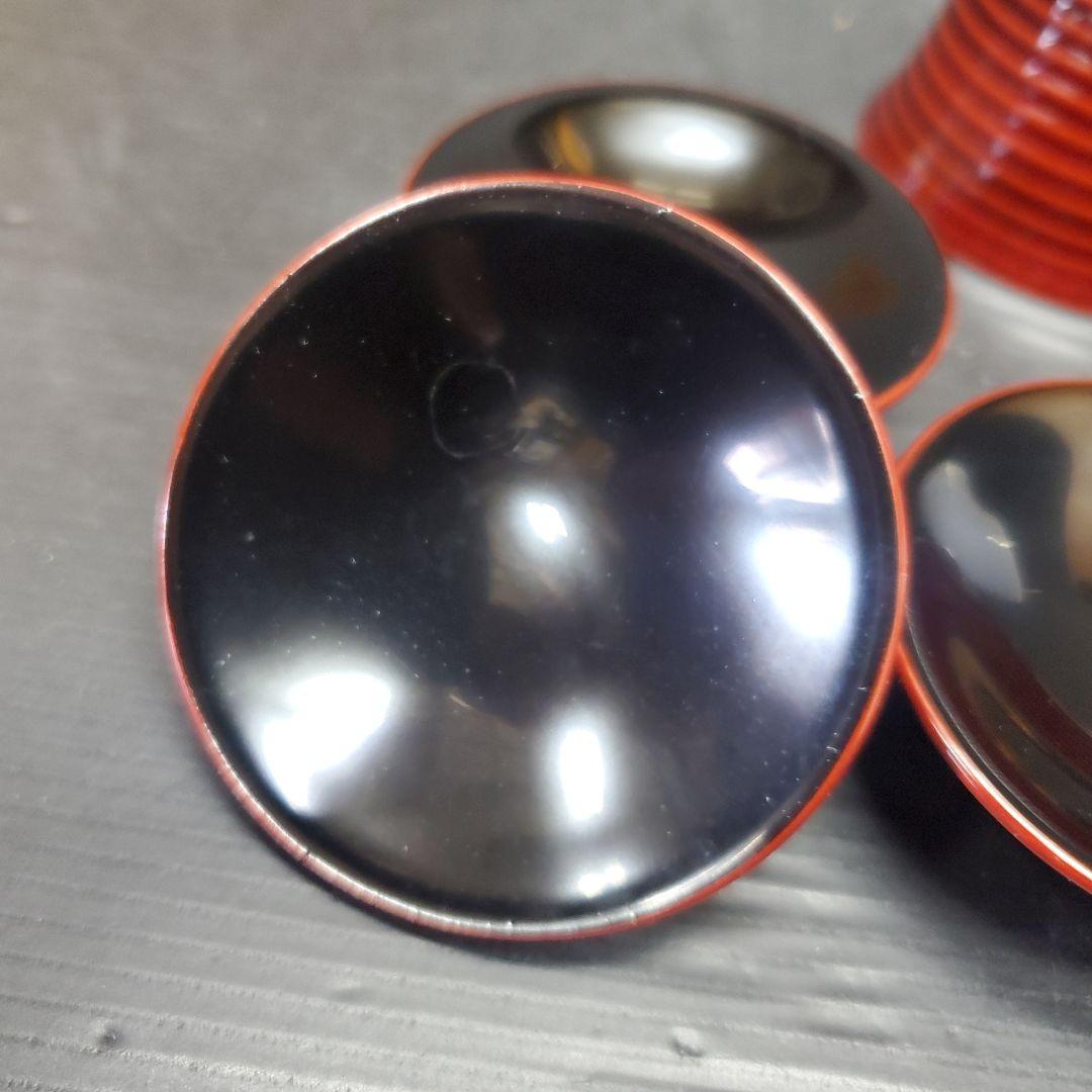 輪島塗 箸洗 5客 漆器 漆器碗
